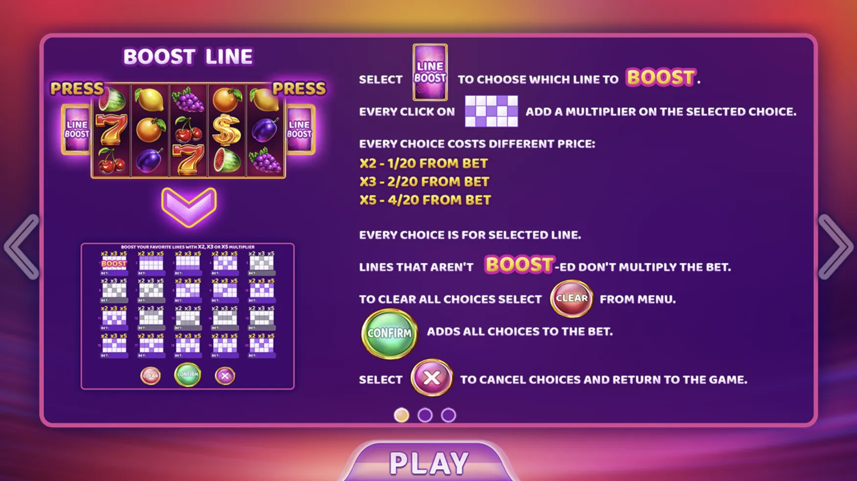 Browser game progress and virtual point labels